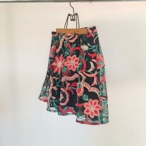 Flowered Summer Skirt